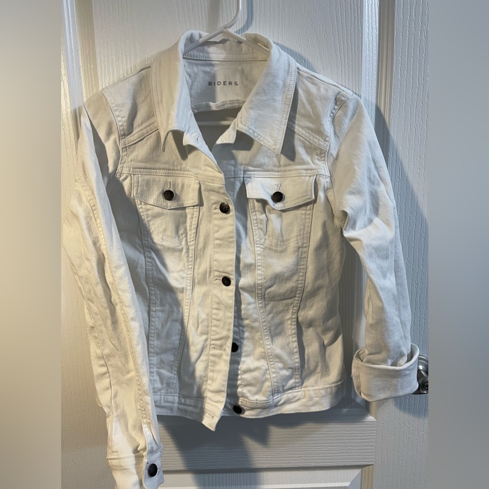 White Jean Jacket